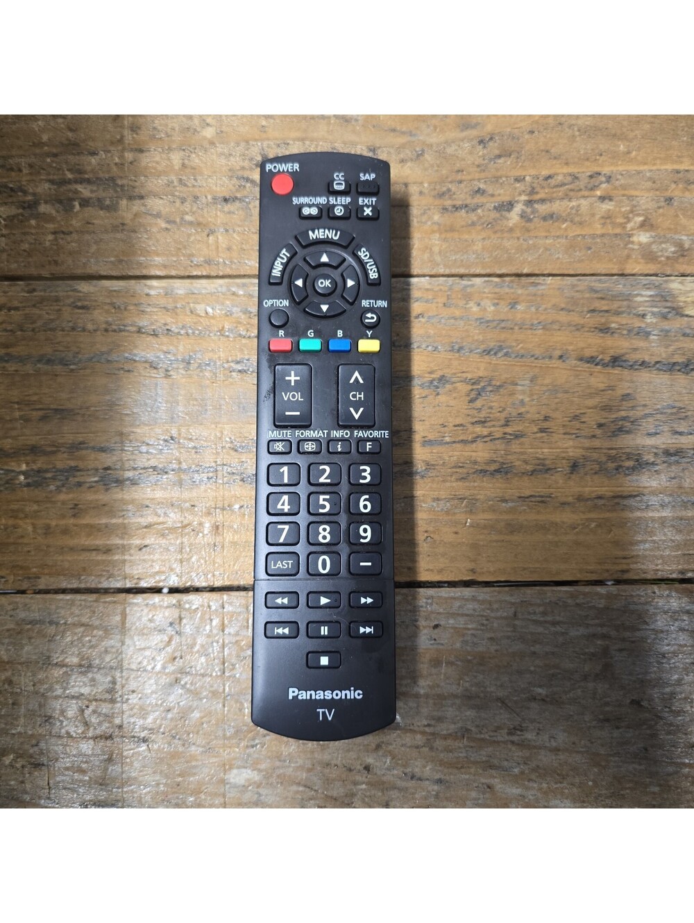 PANASONIC TV REMOTE CONTROL N2QAYB 000706 FOR PANASONIC TV